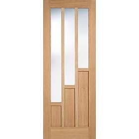 LPD Coventry Solid Core Unfinished 6P Clear Glazed 2040x726mm