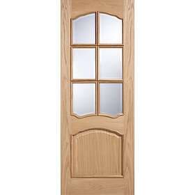 LPD Riviera Solid Core Unfinished RM2S Clear Bevelled Glazing 1981x686mm