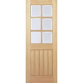 LPD Mexicano Solid Core Prefinished 6L Clear Bevelled Glazing 1981x610mm
