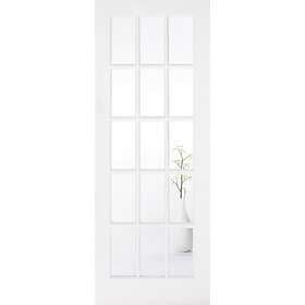 LPD SA Solid Core White Primed SA15L Clear Glazed 1981x838mm