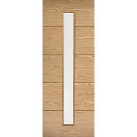 LPD Lille Solid Core Prefinished 1L Clear Glazed 1981x762mm