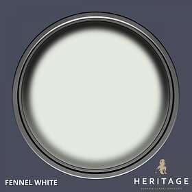 Dulux Trade Heritage Velvet Matt Finish Paint Tester Pot Fennel White 0.125l