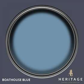 Dulux Trade Heritage Velvet Matt Finish Paint Tester Pot Boathouse Blue 0.125l