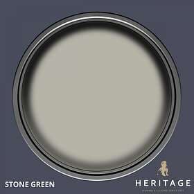 Dulux Trade Heritage Velvet Matt Finish Paint Tester Pot Stone Green 0.125l