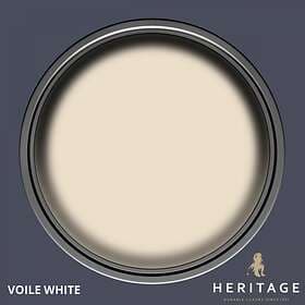 Dulux Trade Heritage Velvet Matt Finish Paint Tester Pot Voile White 0.125l