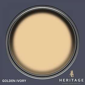 Dulux Trade Heritage Velvet Matt Finish Paint Tester Pot Golden Ivory 0.125l