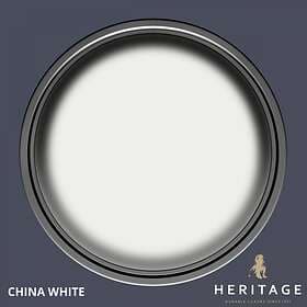 Dulux Trade Heritage Velvet Matt Finish Paint Tester Pot China White 0.125l