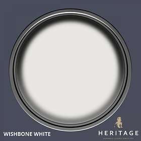 Dulux Trade Heritage Velvet Matt Finish Paint Tester Pot Wishbone White 0.125l