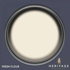 Dulux Trade Heritage Velvet Matt Finish Paint Tester Pot Fresh Flour 0.125l