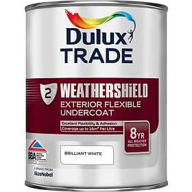Dulux Weathershield Exterior Undercoat Brilliant White 1l