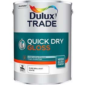 Dulux Trade Quick Dry Gloss Pure Brilliant White 5l
