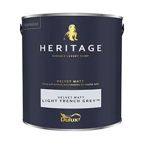 Dulux Heritage Light French Grey Velvet Matt 5l