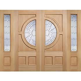 LPD Empress Zinc Clear Bevelled Glazed External Door 1981x838mm 33"