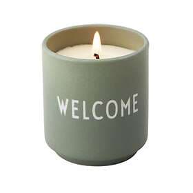 Design Letters Welcome Scented Candle