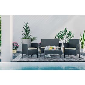 RattanTree 4-Seater Rattan Garden Furniture Set