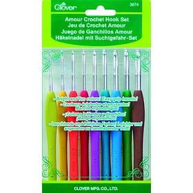 Clover Virknål Set Amour 14cm 2.0-6.0mm