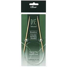 Clover Takumi Rundstickor Bamboo 40cm 3.0mm