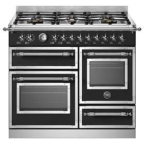 Bertazzoni Heritage Series HER106L3ENET (Black)