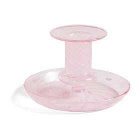 Hay Flare Stripe Candlestick 9.5cm