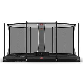 Berg Toys Trampoline Nedgrävbar Ultim Favorit Inkl. Nät Comfort 410x250cm