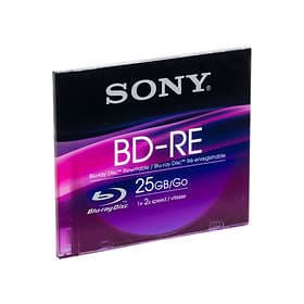 Sony BD-RE 25GB 2x 1-pack Slim Case