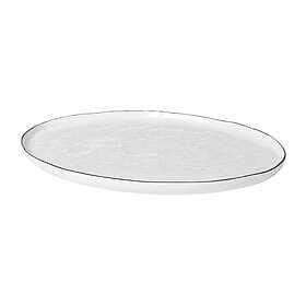 Broste Copenhagen Salt Oval Plate 26.5x38.5cm