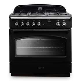 Rangemaster Classic FX 90cm Dual Fuel (Black/Chrome)