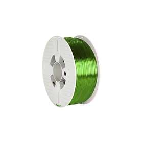 Verbatim transparent green PETG filament 1.75mm 1kg