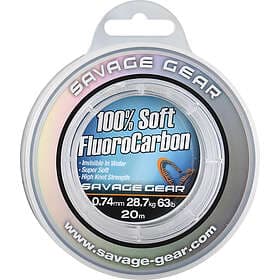 Savage Gear Soft Fluoro Carbon 0.74mm/28.7kg 20m