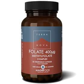 Terranova Folate Methylfolate 400ugComplex 50 Capsules