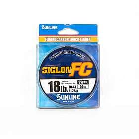 Sunline Siglon FC 50m Clear 8kg/18LB 0.35mm