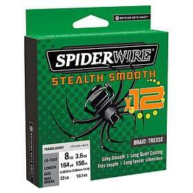 Spiderwire Stealth Smooth 12 Braid 150 M Grönt 0.070 mm