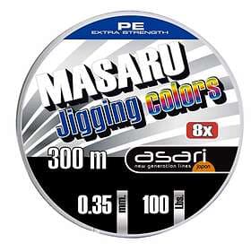 Asari Masaru Jigging Colors 300 M Line Flerfärgad 0.300 mm