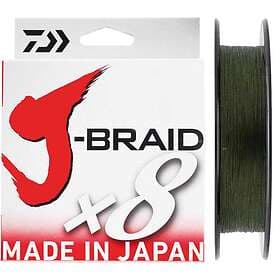 Daiwa J-braid 8 Grönt 0.220mm 500m