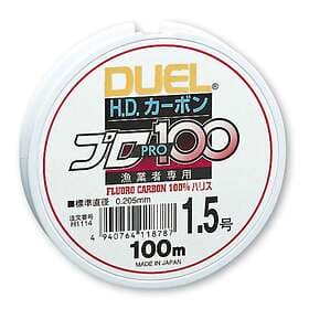 Duel H.d. Carbon Pro 100 S Fluorocarbon 100 M Vit 0.190 mm