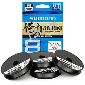 Shimano Fishing Kairiki 8 150 M Line Grå 0.100 mm