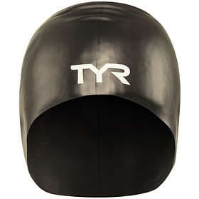 TYR Wrinkle-free Swim Cap Black