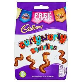 Cadbury Curly Wurly Squirlies Bag 95g