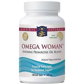 Nordic Naturals Omega Woman 500mg 120 Capsules