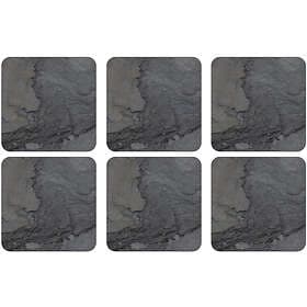 Pimpernel Midnight Slate Coasters 6-pack