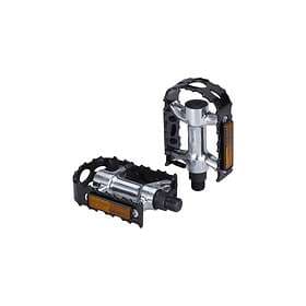 BBB Bigfeet MTB pedaler Alu 9/16 (Black) / silver