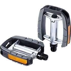 BBB ComfortLight Pedaler CrMo axel 9/16 (Black)