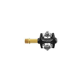 Exustar E-PM215 TI Titan MTB Pedaler (Silver), SPD, 220 gram