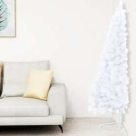 Be Basic Halv Plastgran Vit 150cm