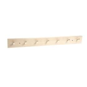 Iris Hantverk Knoppbräda Coat Rack with 7 Hooks
