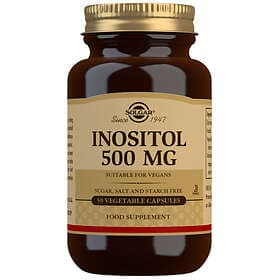Solgar Inositol 500mg 50 Capsules