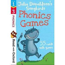 Read With Oxford: Stages 1-3: Julia Donaldson's Songbirds: Phonics Games Flashca