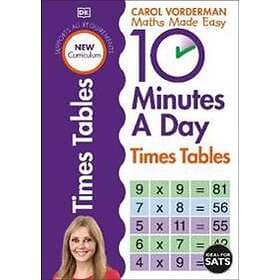 10 Minutes A Day Times Tables, Ages 9-11 (Key Stage 2)