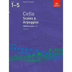 Cello Scales & Arpeggios, ABRSM Grades 1-5