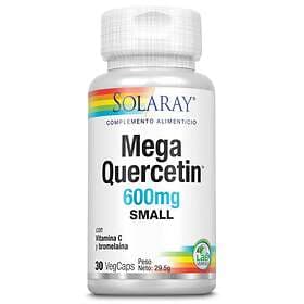 Solaray Mega Quercitin 600mg Small 30 Capsules